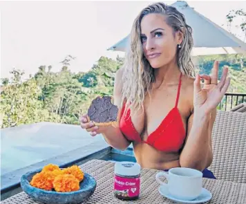  ??  ?? Blogger and Instagram star Rebecca Burger was killed in a similar whipped cream canister explosion in June