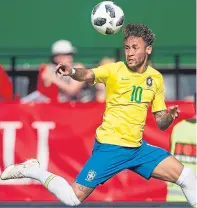 ??  ?? Neymar: scored his 55th goal for his country.