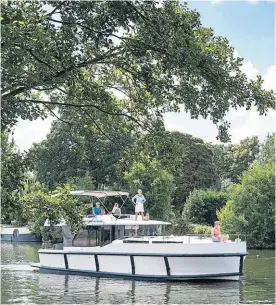  ?? PHOTO SUPPLIED ?? Enjoy a leisurely cruising holiday on the River Thames with Le Boat.