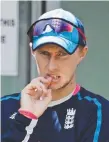  ??  ?? Under-siege skipper Joe Root.