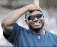  ?? BILL KOSTROUN — THE ASSOCIATED PRESS ?? David Ortiz, a 10-time All-Star with the Red Sox, is the fourth player born in the Dominican Republic to join the Baseball Hall of Fame.