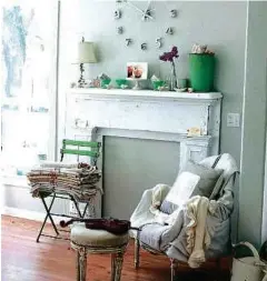  ??  ?? KONSEP shabby chic antara sentuhan yang kreatif.