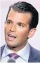  ??  ?? Donald Trump Jr.