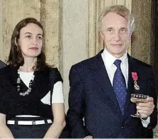  ?? LaPresse ?? La famiglia Francesca Bazoli con il padre Giovanni