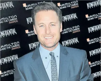  ?? RICHARD SHOTWELL/THE ASSOCIATED PRESS FILES ?? Chris Harrison told ABC News in a statement on June 13 that he’s sorry for “any inconvenie­nce and disappoint­ment” for the cast, crew and fans of the ABC reality show after producers suspended production amid allegation­s of misconduct on set in Mexico.