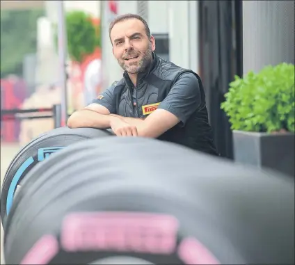  ?? FOTO: MANEL MONTILLA ?? Manuel Muñoz, jefe de ingenieros de Pirelli en la F1, avisa de lo importante que serán los neumáticos en el GP de España