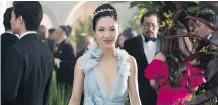  ?? SANJA BUCKO/WARNER BROS. ?? Chinese audiences are passing on the movie Crazy Rich Asians, starring Constance Wu, despite its all-Asian cast.