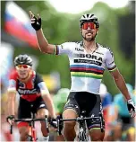  ?? GETTY IMAGES ?? New Zealand Cycle Classic organiser Jorge Sandoval wants to bring world champion Peter Sagan to Waikato.