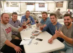  ??  ?? Beer lovers enjoyed tasting more than 70 real ales, ciders and perries at the eighth Hinckley beer festival in 2015