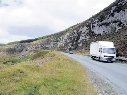  ??  ?? The Rhigos Mountain Road will be closed over half term for resurfacin­g work