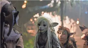  ?? KEVIN BAKER/NETFLIX ?? The Gelfling Deet is voiced by Nathalie Emmanuel, in Netflix’s “Dark Crystal: Age of Resistance,” a prequel to the 1982 fantasy feature film.