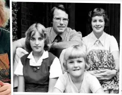  ??  ?? Bassett with wife Judith and children Emma and Sam in 1979. Far left, the couple at home in 2010.