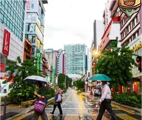  ??  ?? Jalan tunku abdul rahman in Kuala Lumpur is eerily quiet these days. usually during ramadan, the area would be crowded with shoppers getting ready for the Hari raya celebratio­ns. — Muhamad SHAHRIL rosli/the Star