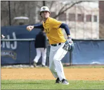  ?? JIMMY ALAGNA — TCNJ ATHLETICS ?? Shortstop Justin Marcario was a First Team All-NJAC selection for TCNJ last season.