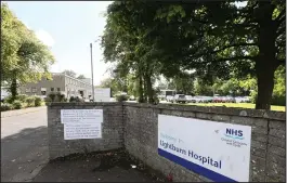  ??  ?? Ivan McKee, below, wants a meeting to discuss Lightburn Hospital’s future