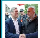  ?? ?? DENIAL Keir Starmer yesterday