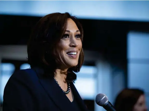  ?? (Getty) ?? Kamala Harris has broken through several barriers during her impressive rise