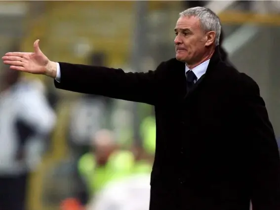  ?? (Getty) ?? The Serie A club were in dire straights when Claudio Ranieri stepped in to save them