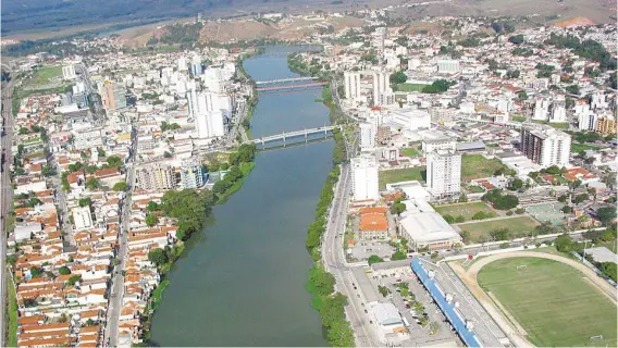  ?? DIVULGAÇÃO ?? A nova ponte sobre o Rio Paraíba do Sul ficará localizada na altura do bairro Fazenda da Barra III e promete melhorar a mobilidade na região