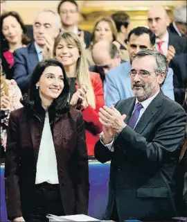  ?? JESÚS HELLÍN / EP ?? Pilar Llop va ser elegida presidenta en substituci­ó de Manuel Cruz