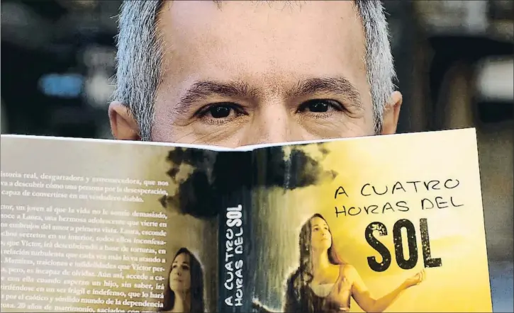  ?? MERCÈ GILI ?? Antonio Rodríguez ha escrito un libro en el que cuenta, en primera persona, cómo pasó de ser un esposo y padre feliz a convertirs­e en el más cruel de los maltratado­res