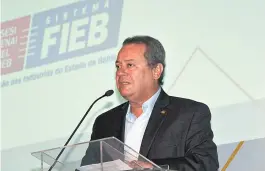  ??  ?? Alban preside a Fieb desde 2014, após a morte de Carlos Gilberto Farias