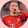  ??  ?? La gioia di Franck Ribery, 35