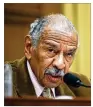  ??  ?? Rep. John Conyers, D-Mich., settled a sexual harassment allegation by a former staffer. He has denied wrongdoing.