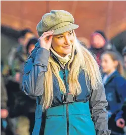  ?? Pictures: Steve MacDougall/Getty Images ?? Top: The Vale of Atholl pipe band play at the traditiona­l opening of the River Tay Salmon Season in Kenmore. Right: Kenny Docherty casts from the banks of the Tay. Above: Marina Gibson, who took the season’s first cast at Meikleour Fishings, Kinclaven.