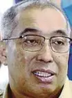  ?? Salleh Said Keruak ?? UMNO Sabah merakamkan tahniah kepada Datuk Seri (Ahmad Zahid) dan kita menghormat­i keputusan yang dibuat perwakilan melalui sistem demokrasi”