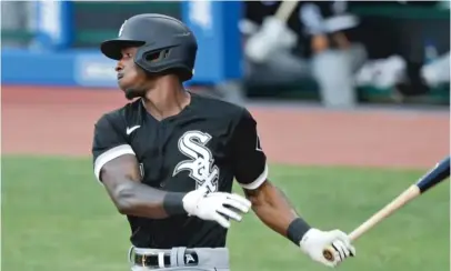  ?? AP PHOTOS ?? Tim Anderson (above) is eager to return to the leadoff spot, even as Luis Robert (top) has handled himself quite well there.