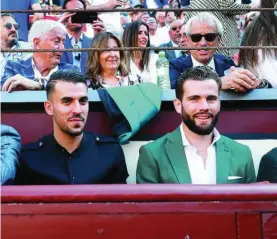  ?? GONZALO PÉREZ MATA ?? Dani Ceballos y Nacho, jugadores del Real Madrid