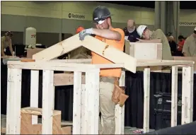  ?? GNTC ?? Will Holden competes in the Carpentry category.