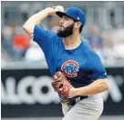  ?? ALEX GALLARDO/ASSOCIATED PRESS ?? Jake Arrieta is among the pitchers traded away by the Orioles who are now performing well for other teams.