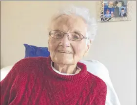 ?? SUBMITTED PHOTO ?? Freda Gillis of St. Fintan’s, N.L., turns 108 years old.