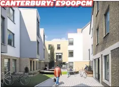  ?? Picture: Paul Roberts Developmen­ts ?? Students will have to fork out more than £900 a month for studio flats at the new Westgate One developmen­t