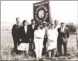  ??  ?? Back: Jim Bollard, Hugh O’Keeffe, Bill Humphries, Fergus Moore. Front: Francis Humphries O’Neill, Margaret Cronin, Bridget Bollard, and Niall Moore (in cap).