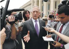  ?? Reuters ?? James Mattis said there were no policy changes towards Russia after the Helsinki summit