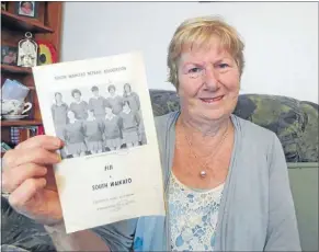  ??  ?? GAME DAY: Heather Williamson played against Fiji 44 years ago in Putaruru and this time she will be on the sidelines to watch them play the Kia Magic team in Tokoroa.