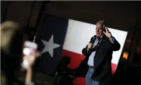  ?? Photograph: Courtesy of Collier campaign ?? Mike Collier: ‘The Texas that I remember then was progressiv­e,” Collier says. “But it was a Texas-progressiv­e, in the sense that, you know, people could do their own thing.’