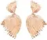  ??  ?? LOEL &amp; CO’S ANGEL WING EARRINGS Go full rococo camp on your lobes.