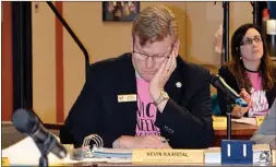  ?? JAMES MILLER/The Daily Courier ?? Central Okanagan School Board superinten­dent Kevin Kaardal agreed Wednesday that not enough consultati­on time was spent on a major reconfigur­ation of grades for West Kelowna students.