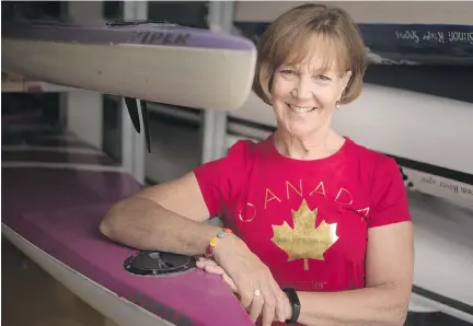  ?? DARREN BROWN ?? Olympian Sue Holloway is happy to have Ottawa’s recreation­al activities, outdoor areas and culinary delights stay off the radar.