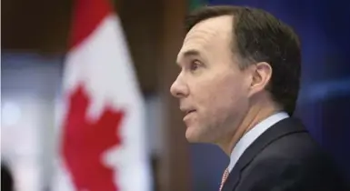  ?? PETER POWER/THE CANADIAN PRESS ?? Finance Minister Bill Morneau received a lot of advice during his pre-federal budget consultati­on tour across Canada this week.