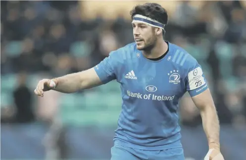  ??  ?? 0 Leinster’s Caelan Doris will make his Test debut when Ireland play Scotland on Saturday. ‘He is super excited,’ said coach Andy Farrell.