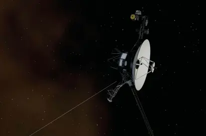  ?? FOTO ?? Los instrument­os de la Voyager 2 revelan que hay menor incidencia de las partículas del viento solar, una muestra de que dejo atrás la influencia del Sol.