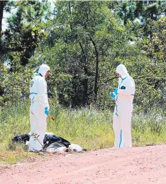  ?? FOTO: ESTALIN IRÍAS ?? Los jóvenes fueron ejecutados en La Montañita el jueves 30 de agosto, fueron torturados y recibieron tres disparos en la cabeza.