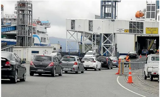  ??  ?? Top, sailing the ocean blue can be anything but plain sailing; above, all aboard – tailgating is encouraged on the ferry, especially when parking. SCOTT HAMMOND, EWAN SARGENT/STUFF