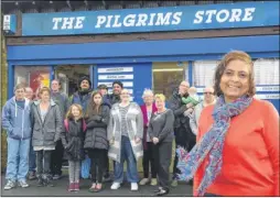  ?? Picture: Tony Flashman FM5061756 ?? Annie Patel is retiring after 35 years at The Pilgrims Store