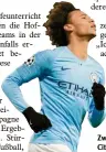  ?? Foto: dpa ?? Zweifacher Torschütze für Mancity: Leroy Sané.